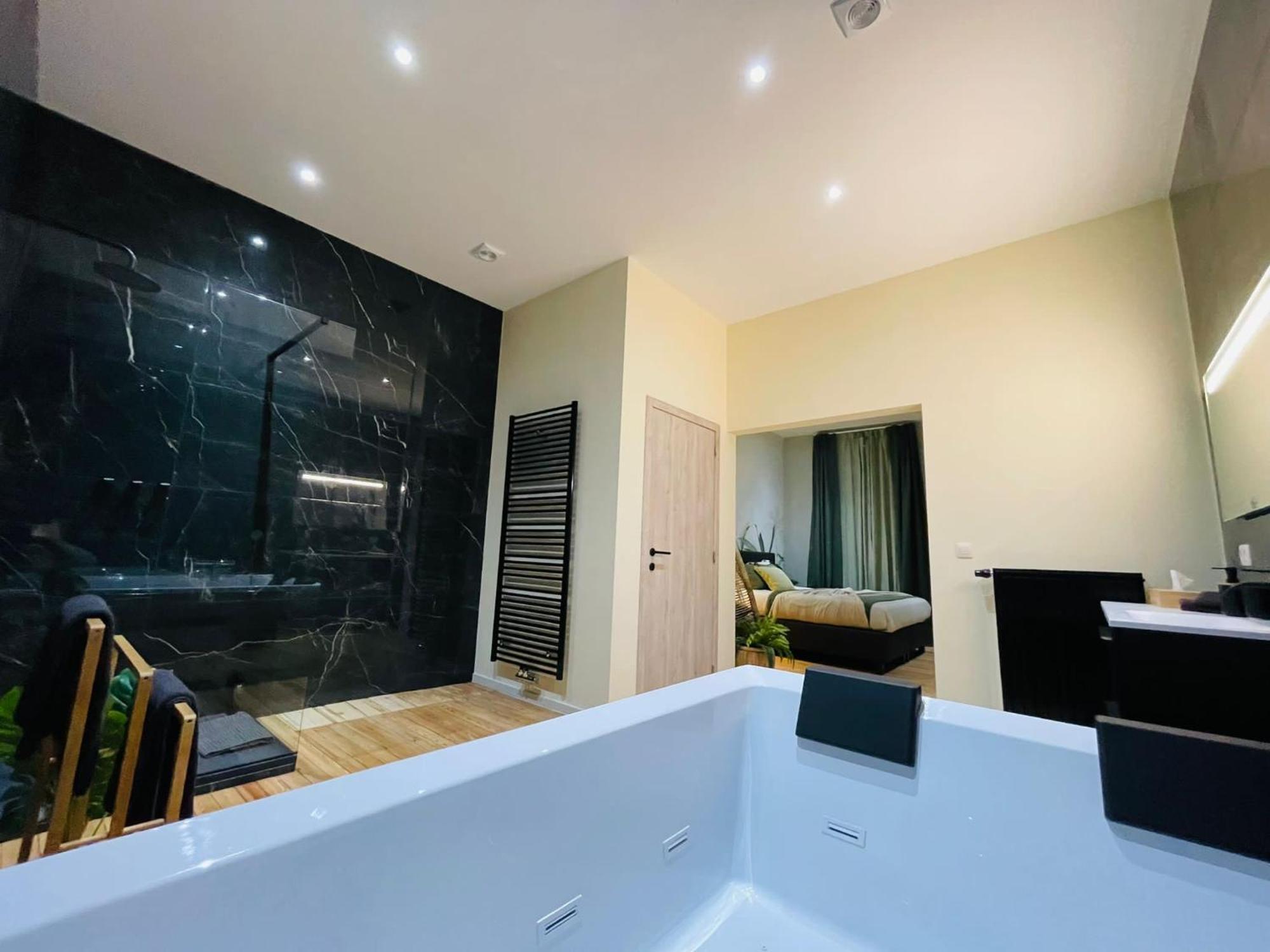 Appartement Exotique Avec Bain Balneo Liège Dış mekan fotoğraf